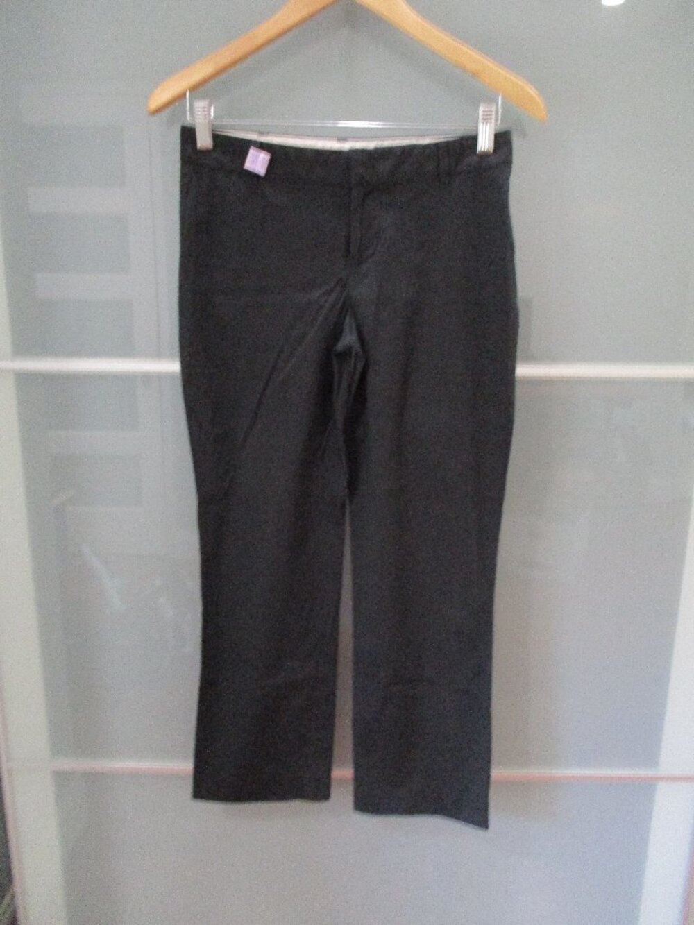 Club Monaco Black Business Casual Pants Cropped